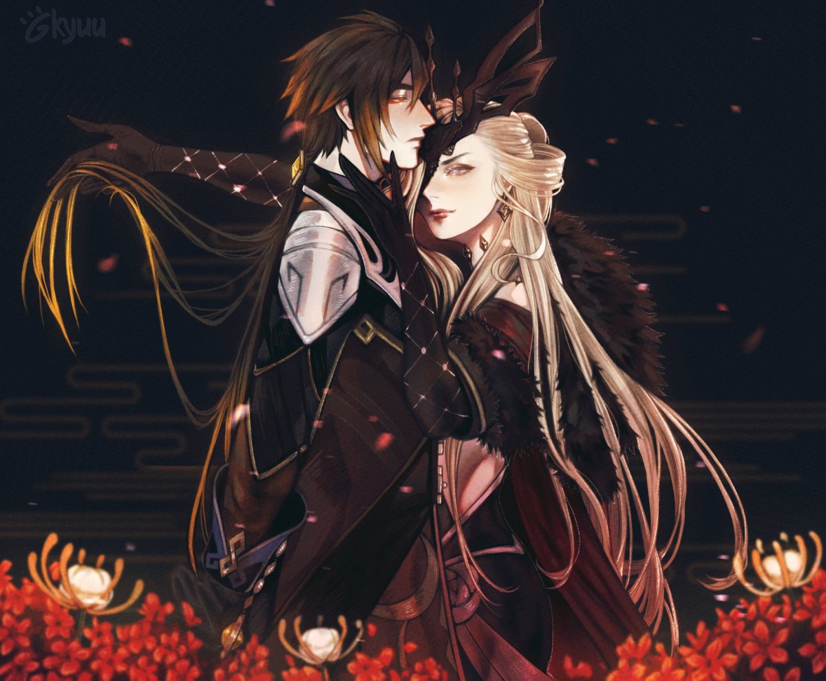 Синьора Геншин арт