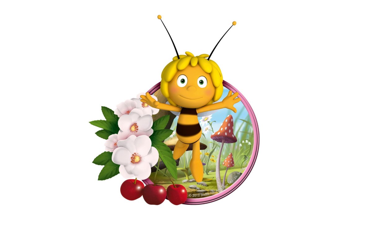 Пчелка Майя вектор