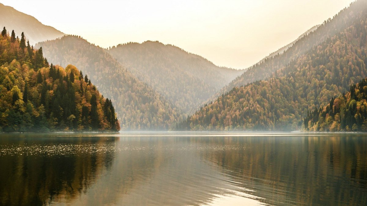 Озеро Рица Абхазия