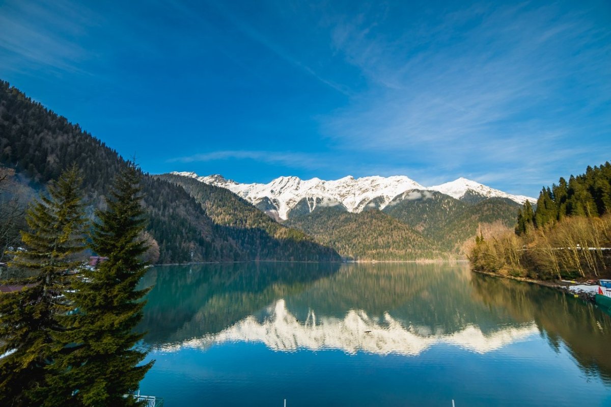 Абхазия Гагры озеро Рица