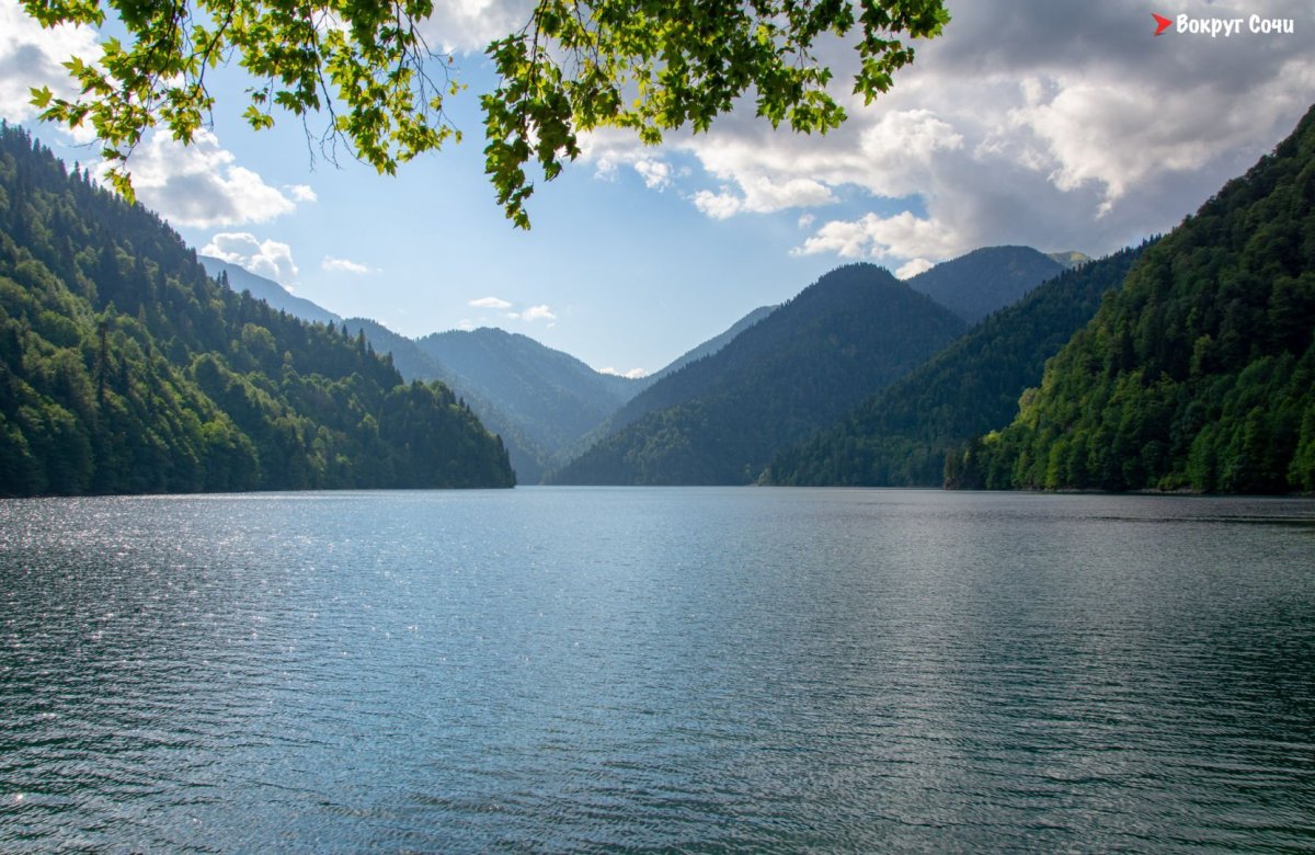 Гагры озеро Рица