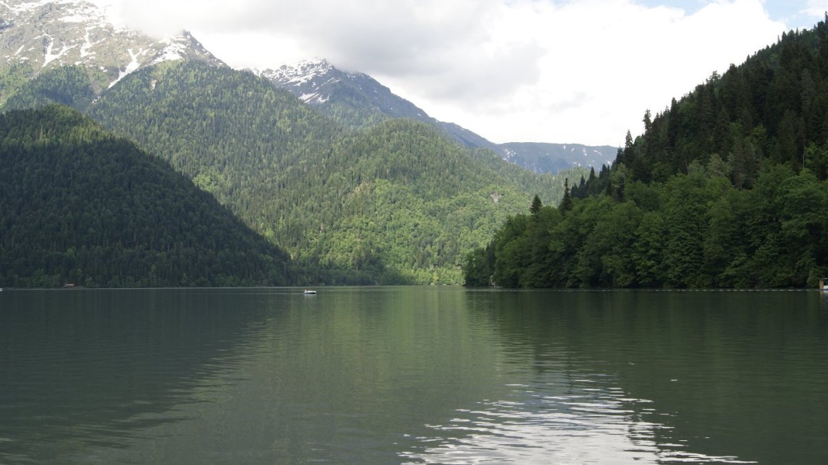 Субтропики озеро Рица