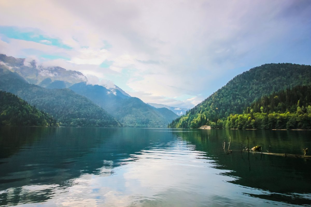 Озеро Рица Абхазия