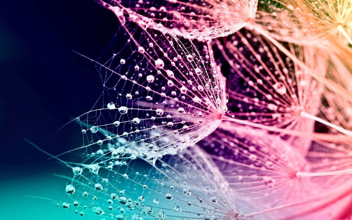 Радужные капли