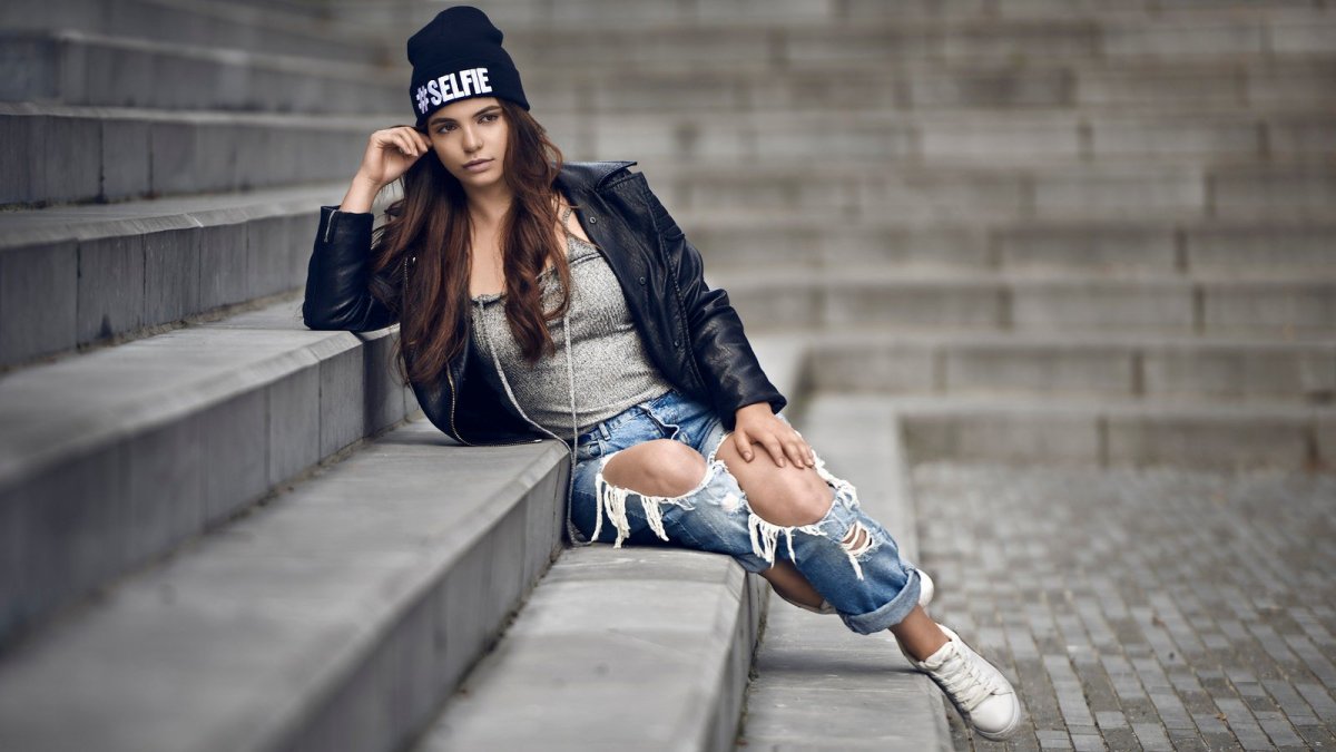 Девушка Casual