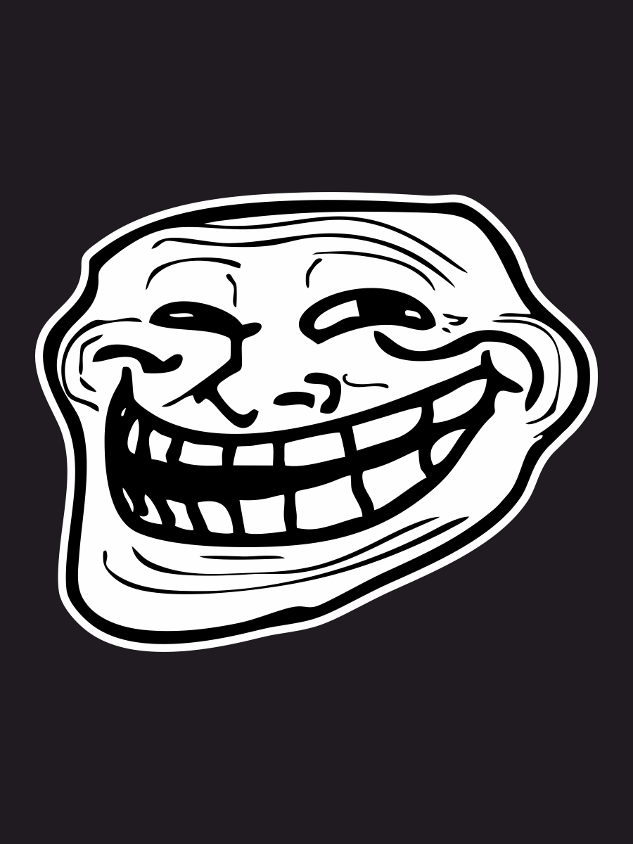 Обои на телефон троллфейс