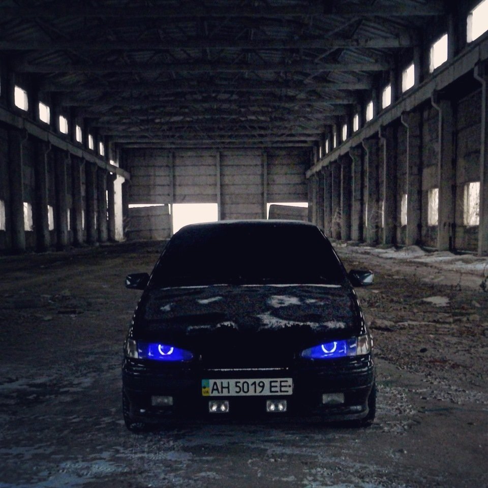 ВАЗ 2114 черная злая