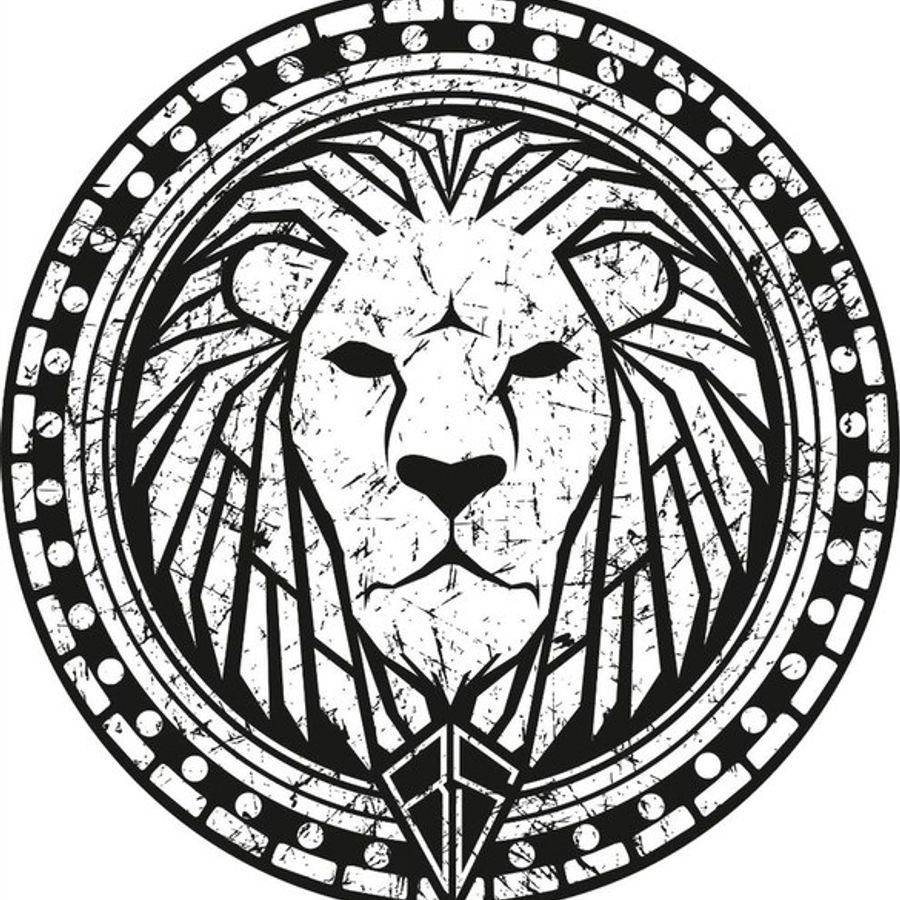 Логотип Блэк Стар Лев