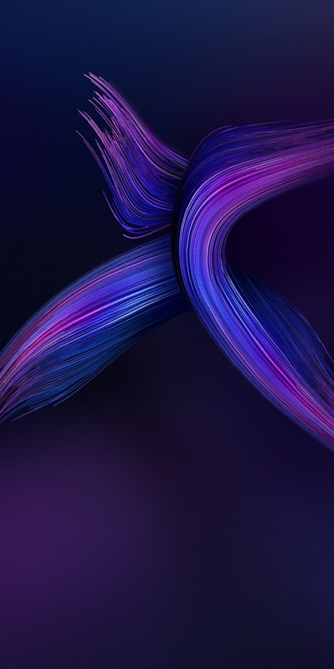 Синий цветок айфон