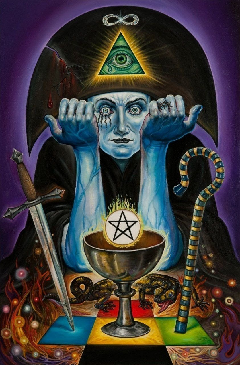 1 Аркан Таро маг