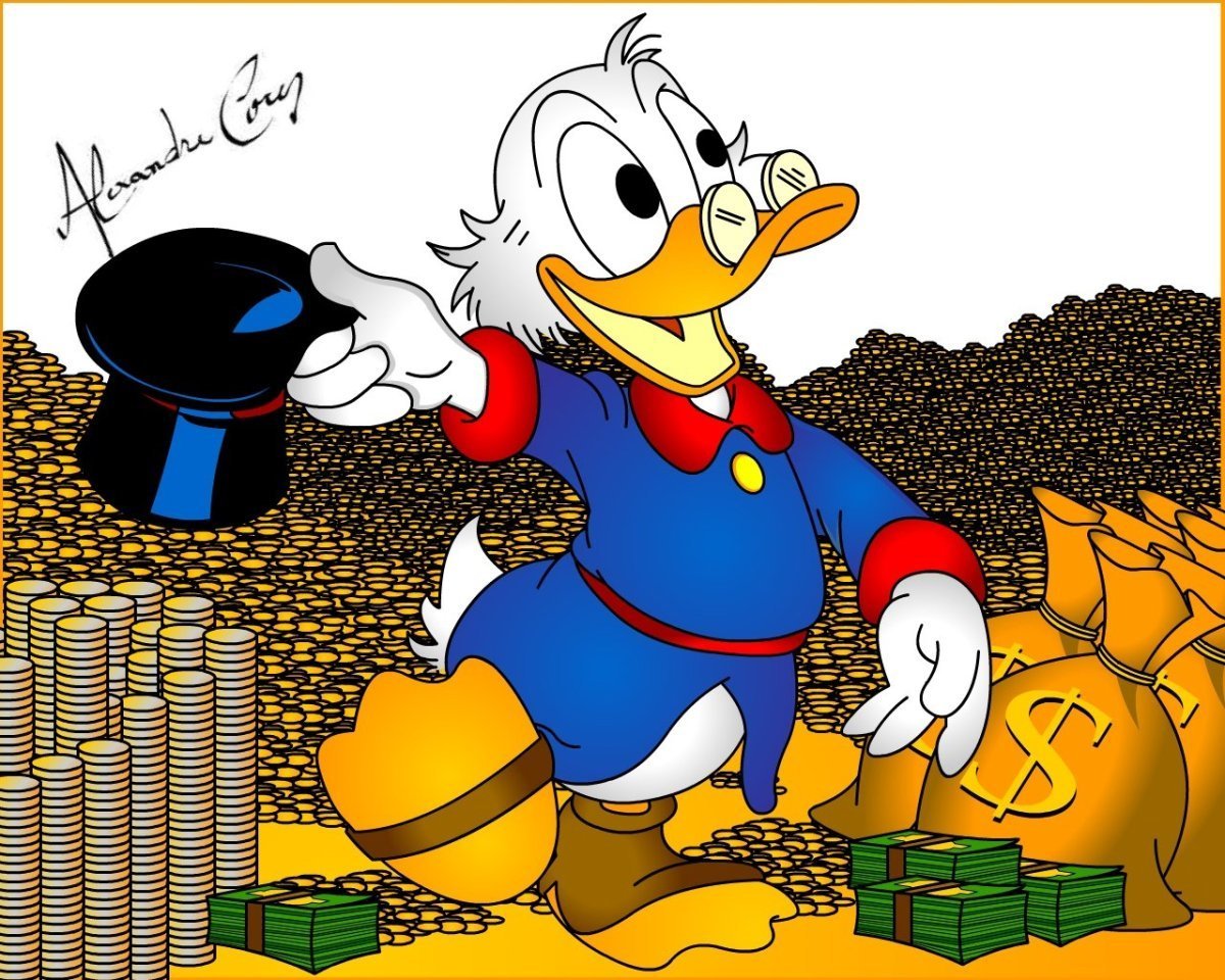 Скрудж макдак Art