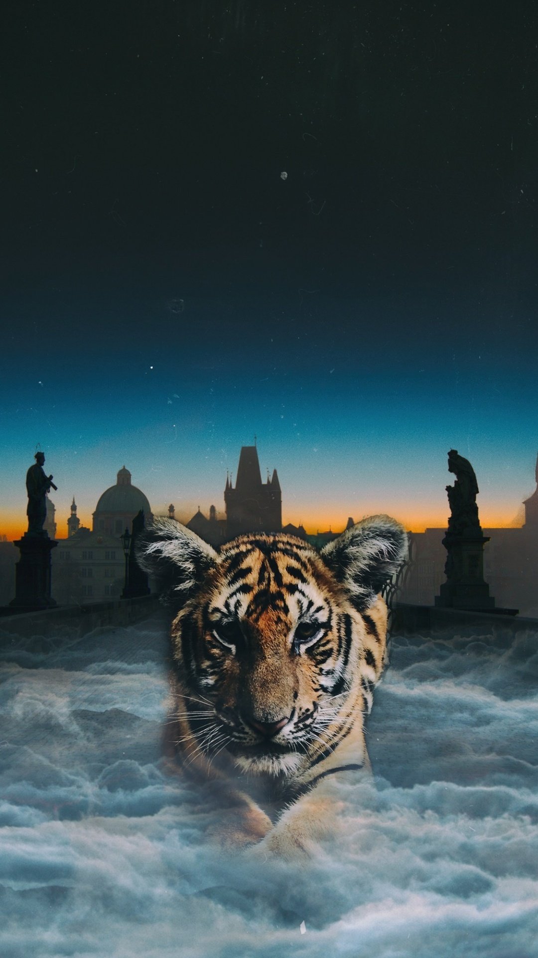 Тигр на экран блокировки