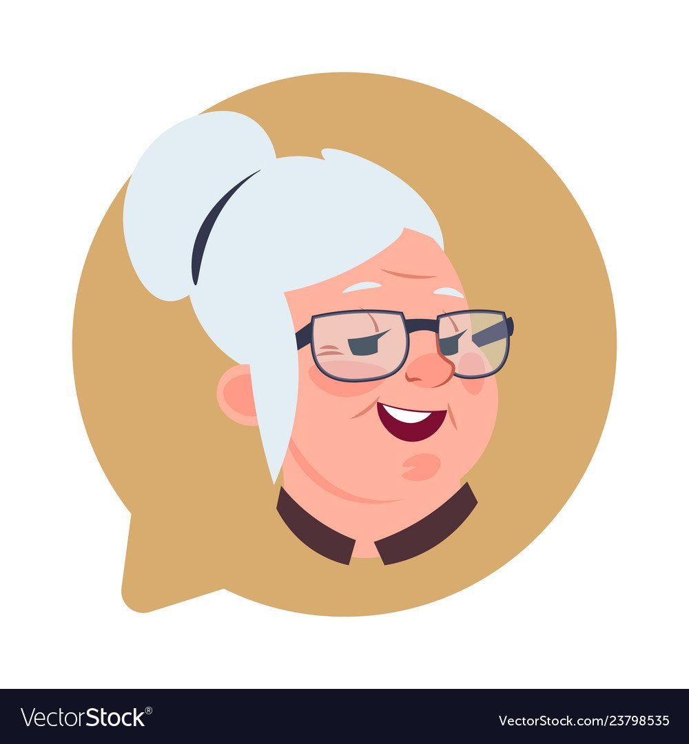 Бабушка рисунок