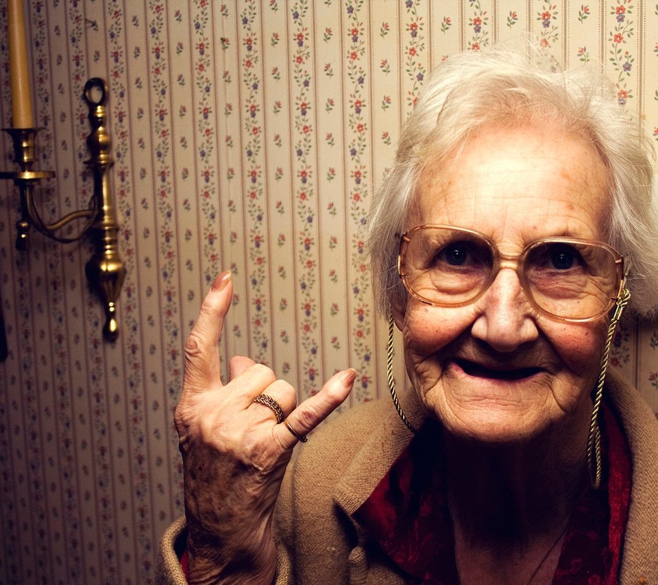 Фото старушки