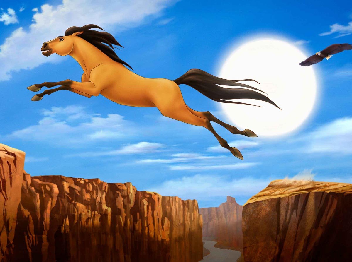 Конь из спирит душа прерий