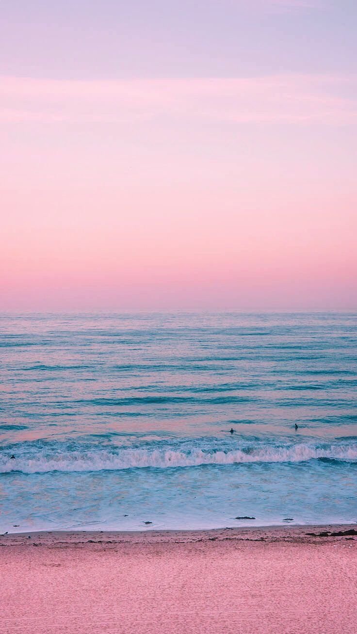 Море Эстетика розовое