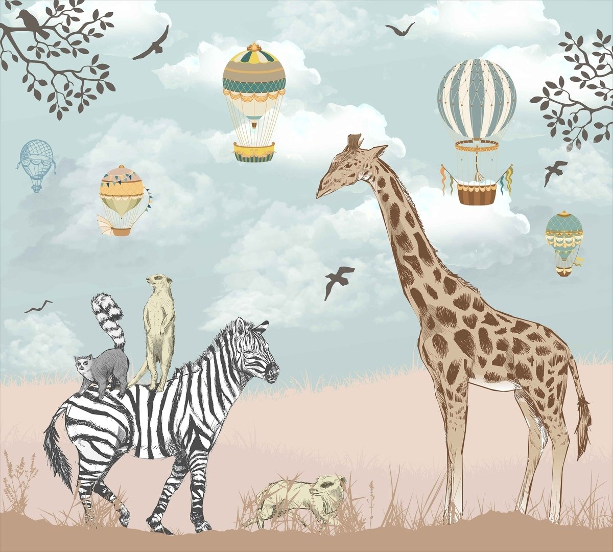 Фреска сафари