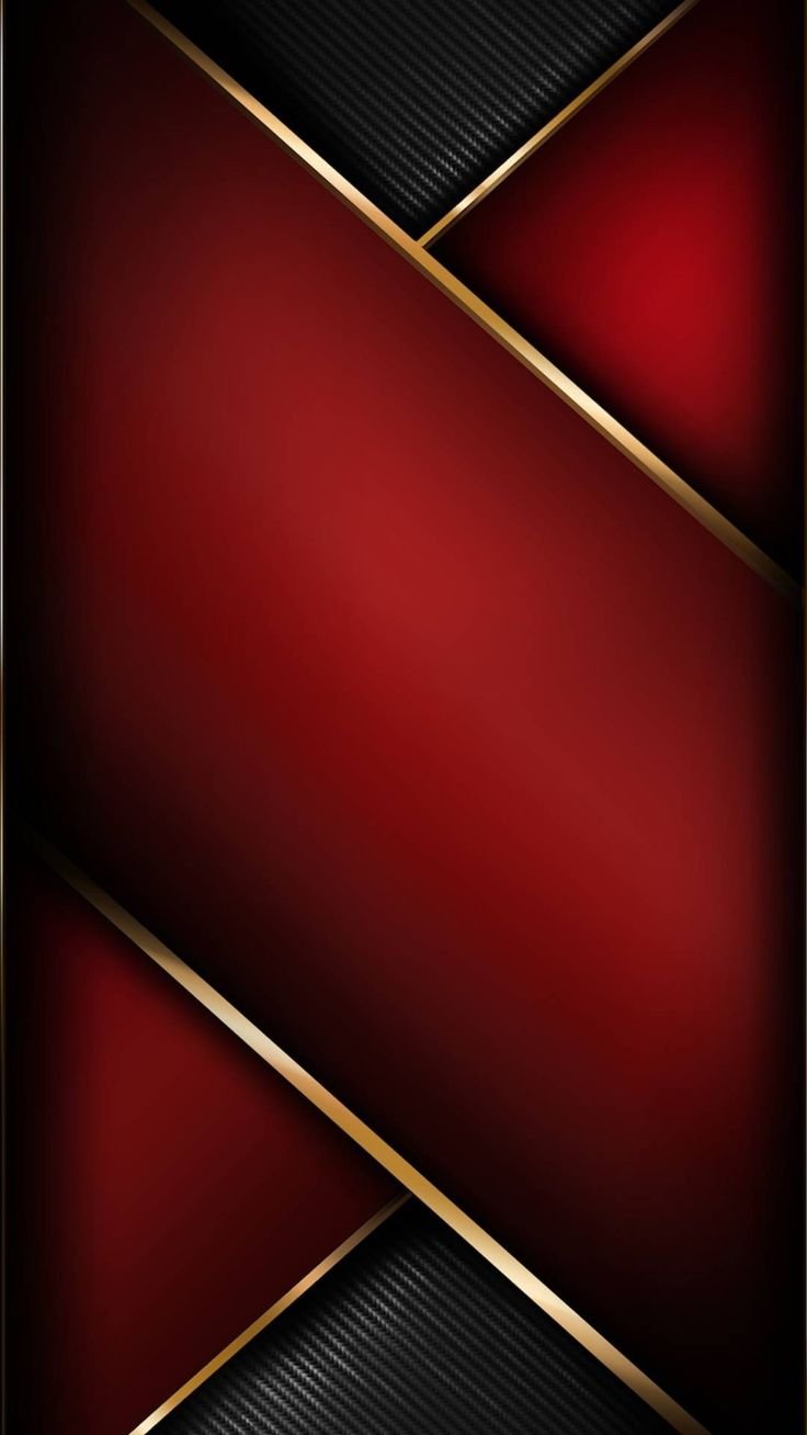 Черно золотистый смартфон