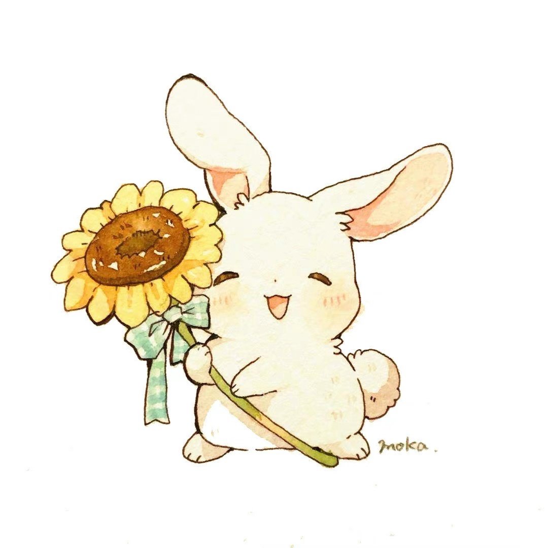 Cute Bunny рисунок