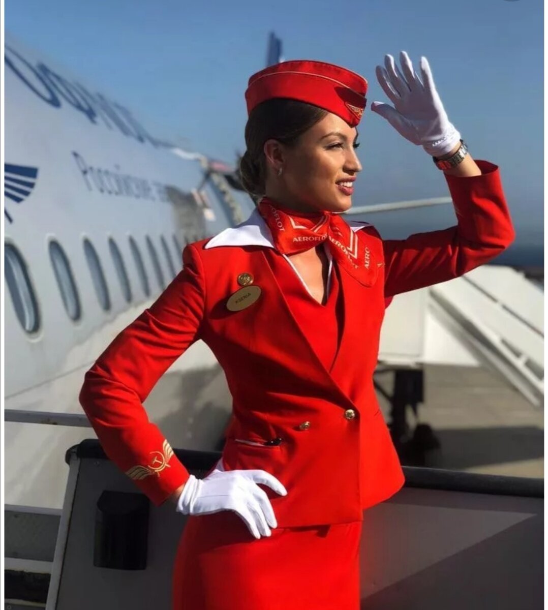 Клэр Кастл стюардесса