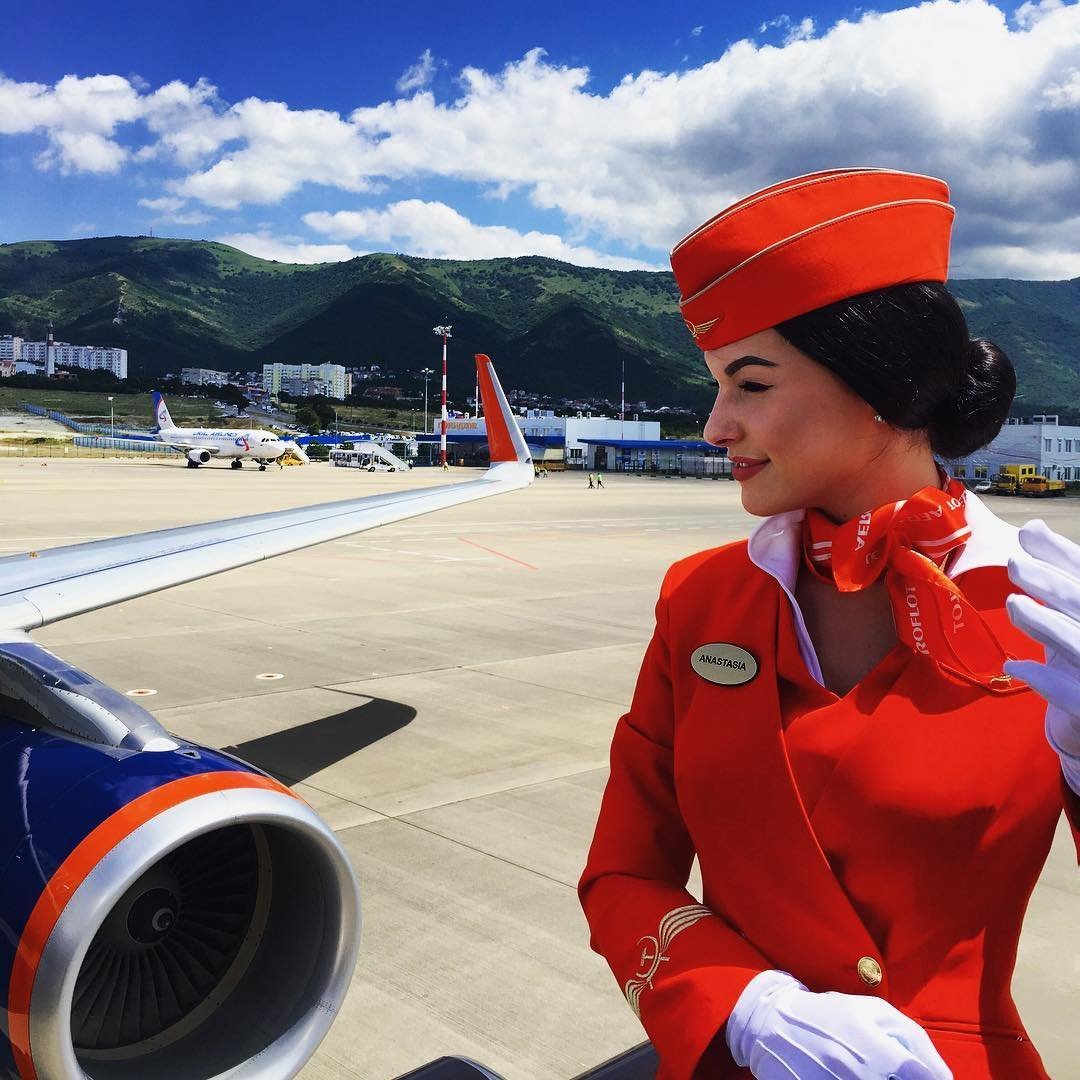 Аэрофлот бортпроводница Полина