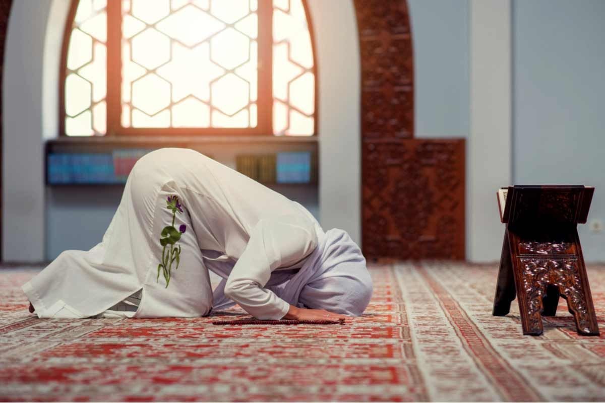 Мусульманка в мечети