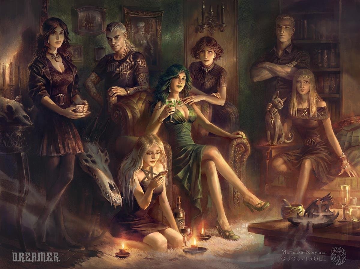 Ведьма Джилл арт