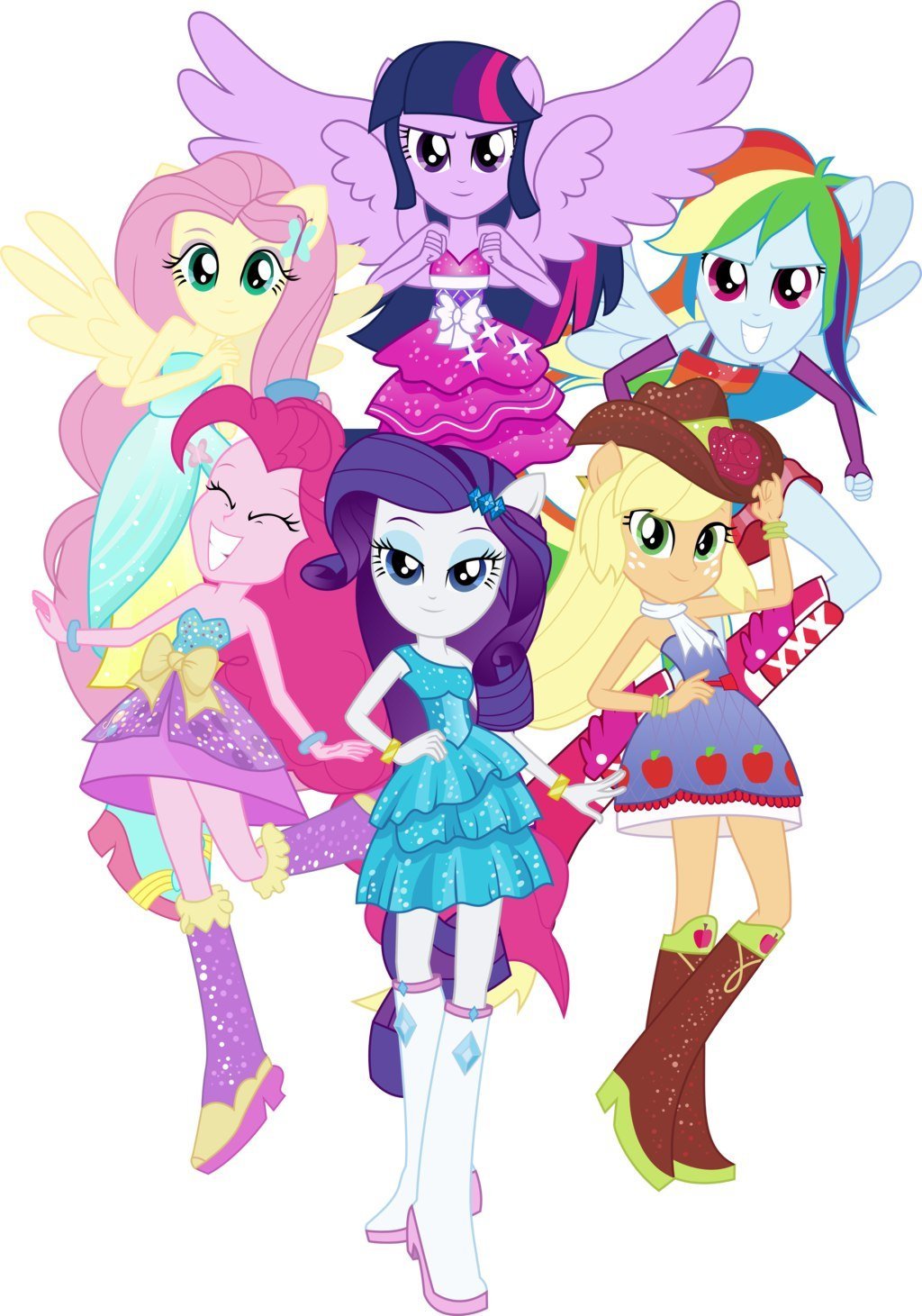 My little Pony девушки из Эквестрии