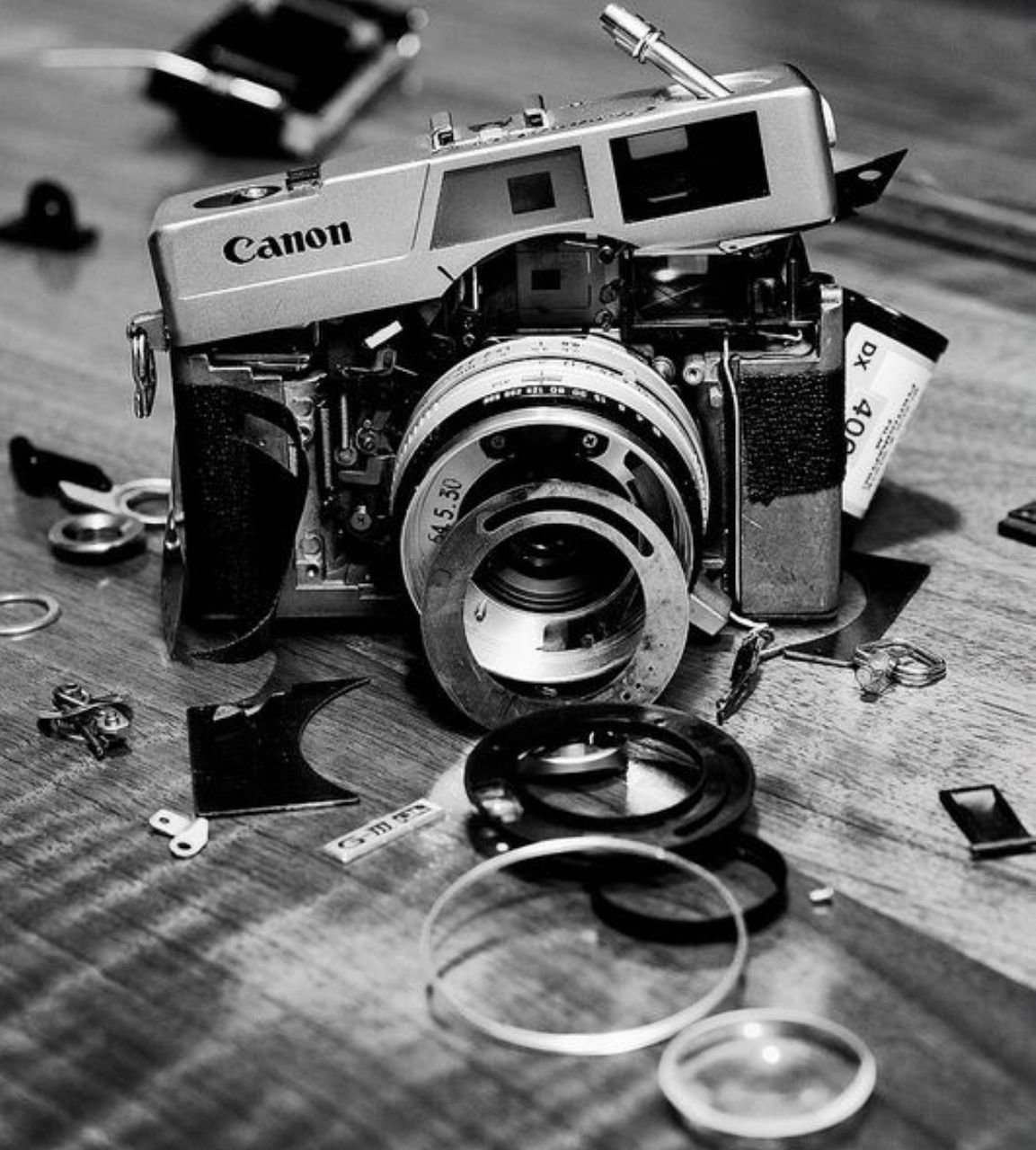 Старый фотоаппарат Эстетика