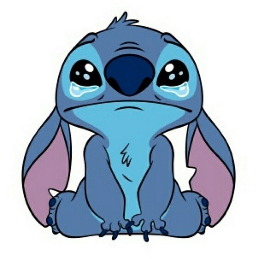 Грустный Стич из Лило и Стич