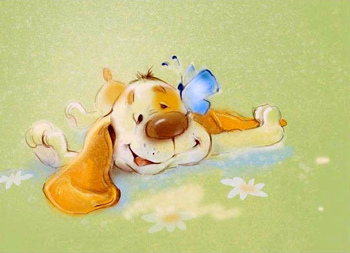 Иллюстрации позитивные добрые