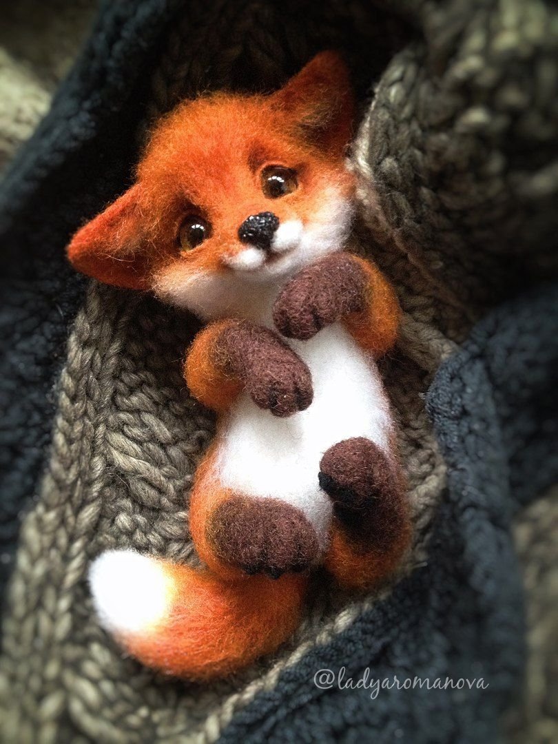 Игрушки из шерсти