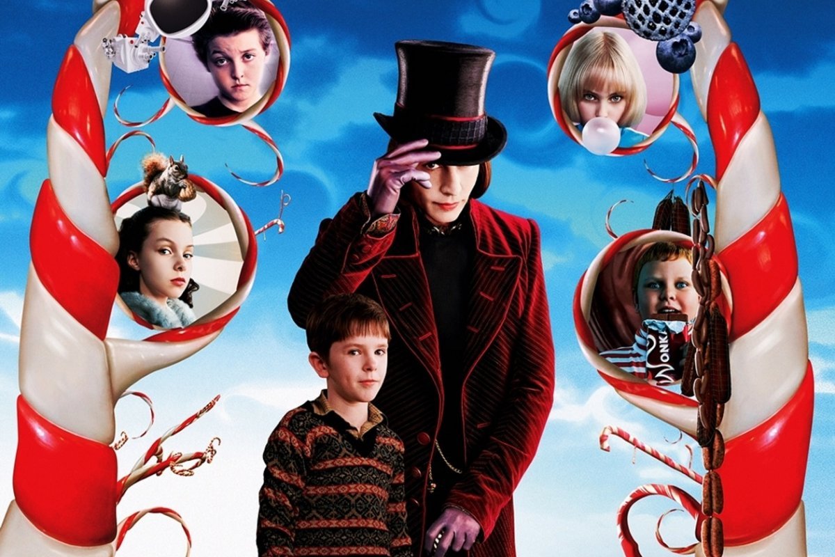 Чарли и шоколадная фабрика дети