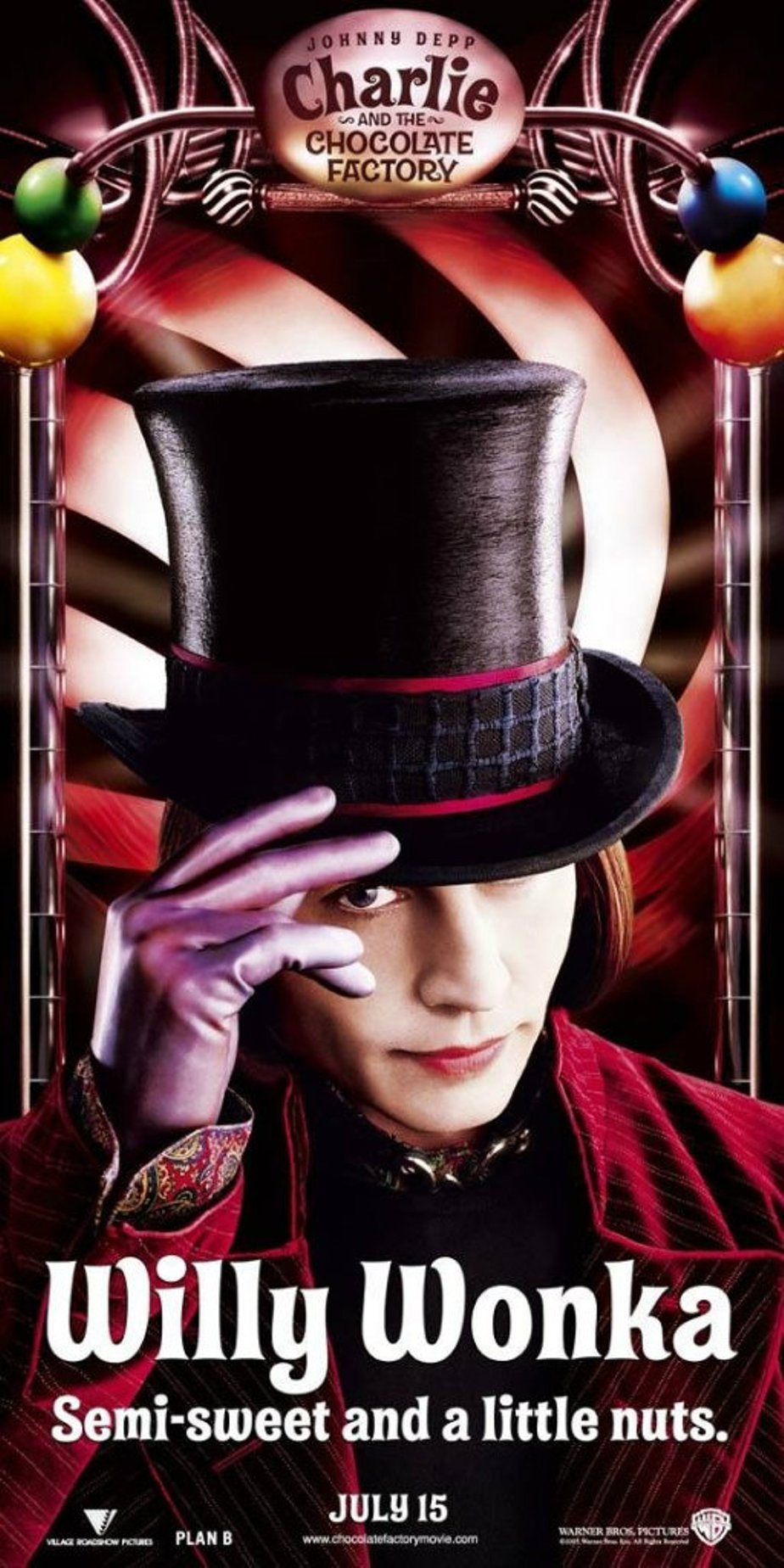 Вилли Вонка и шоколадная фабрика 2005