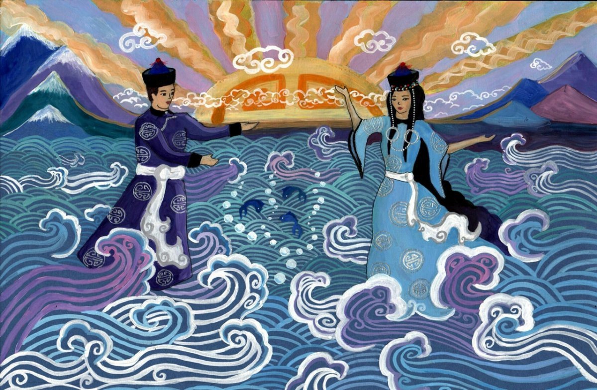 Байкал Ангара Енисей Легенда