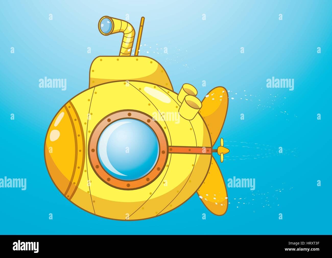 Подводная лодка мультяшный