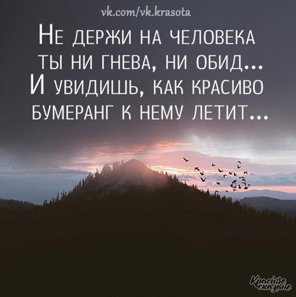 Цитаты про Бумеранг в жизни со смыслом