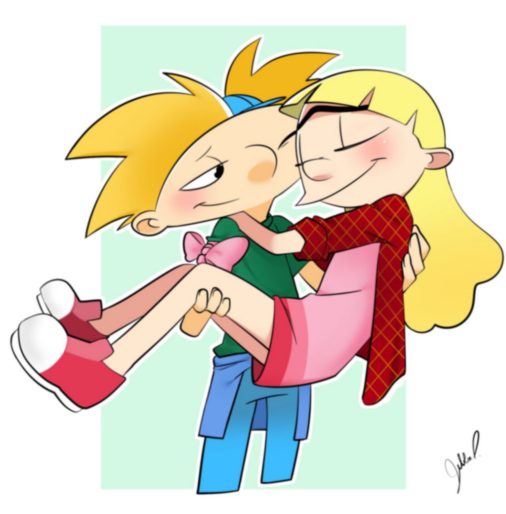 Хельга и Арнольд арт взрослые