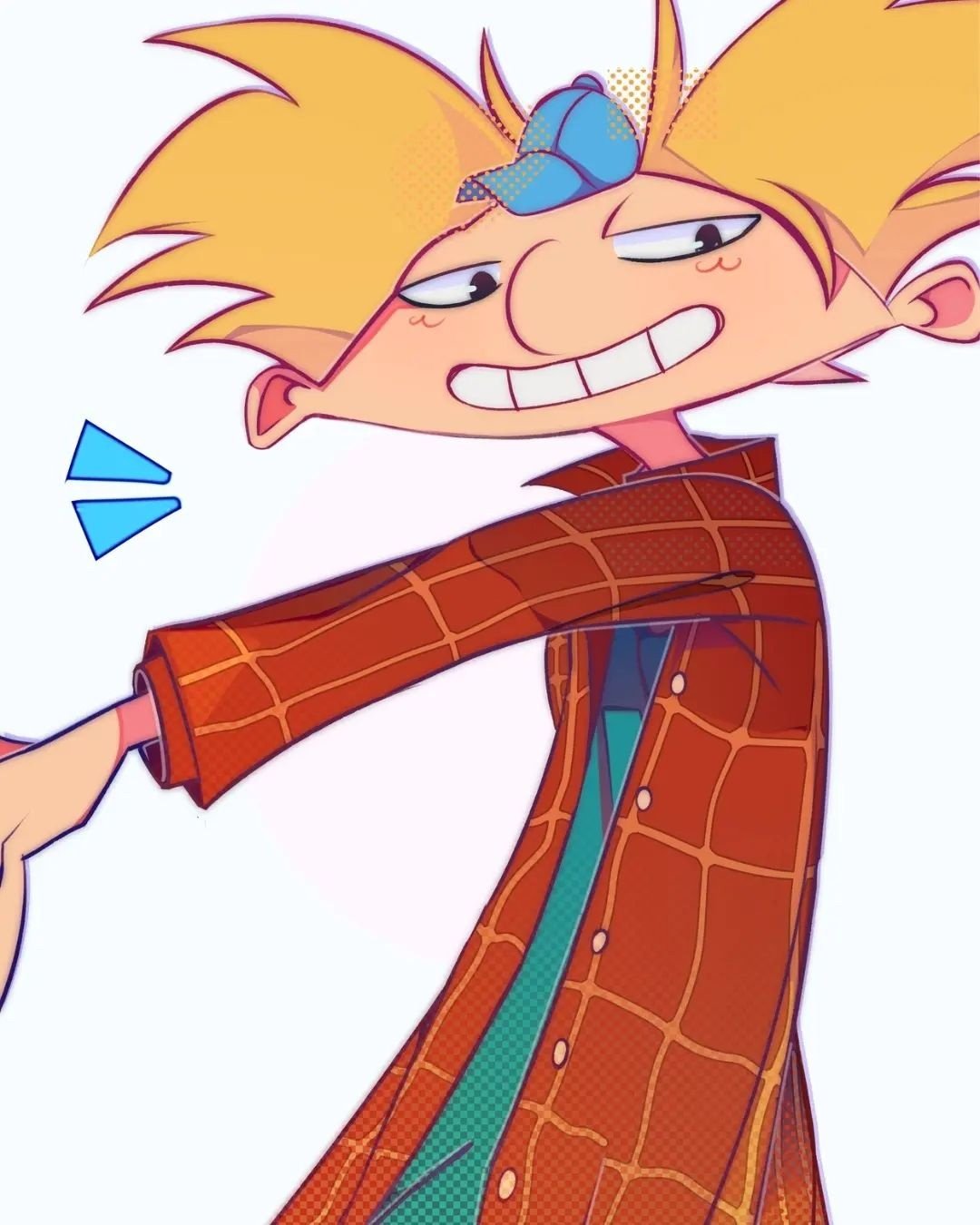 Эй Арнольд Арнольд и Хельга аниме