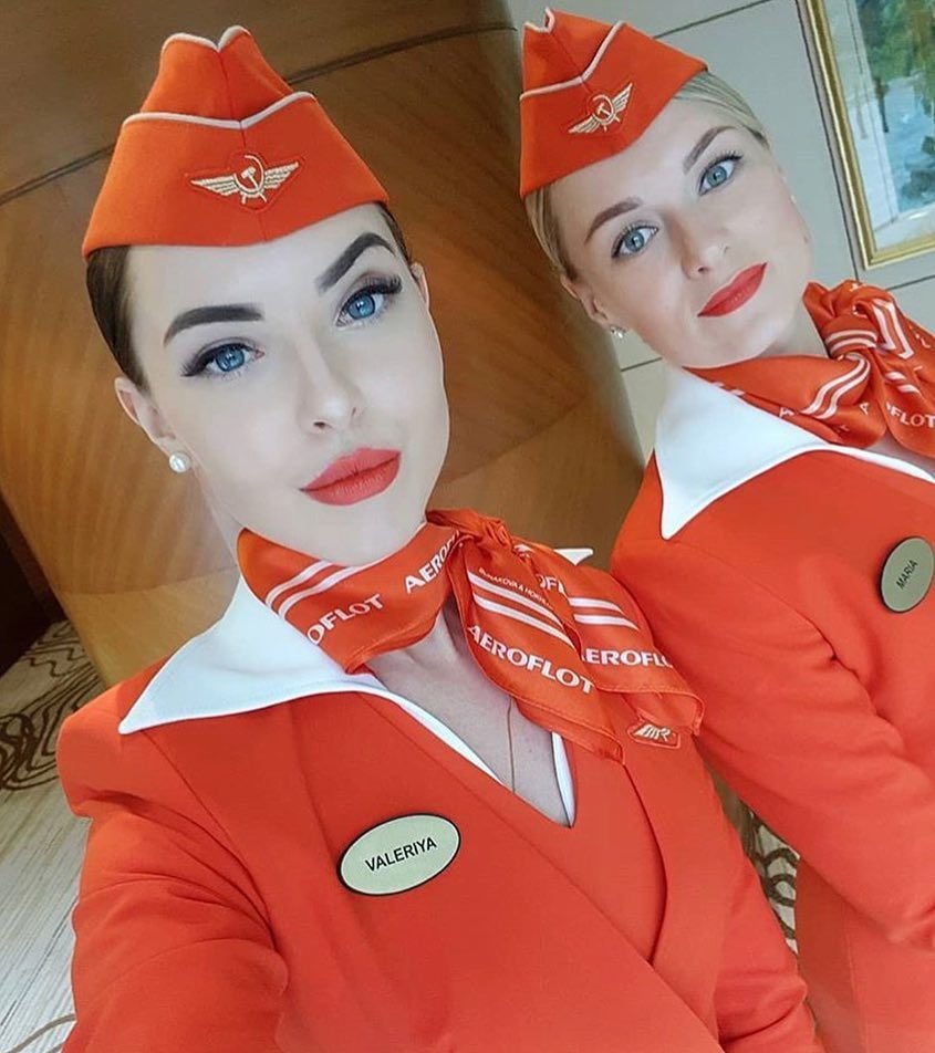 Бортпроводница Алина Аэрофлот