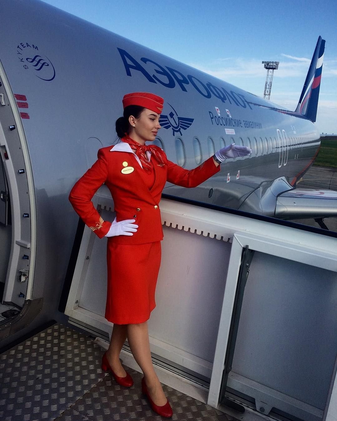 Анастасия Пацкевич стюардесса Аэрофлот