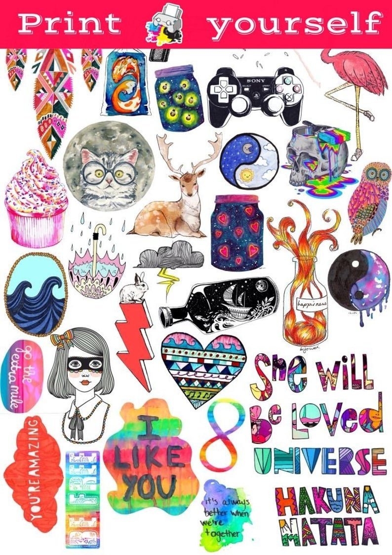 Наклейки для распечатки