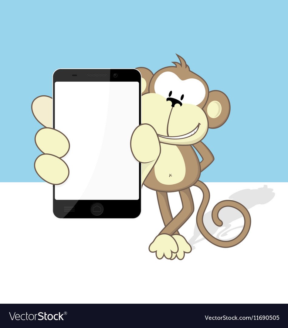 Обезьяна с фотоаппаратом