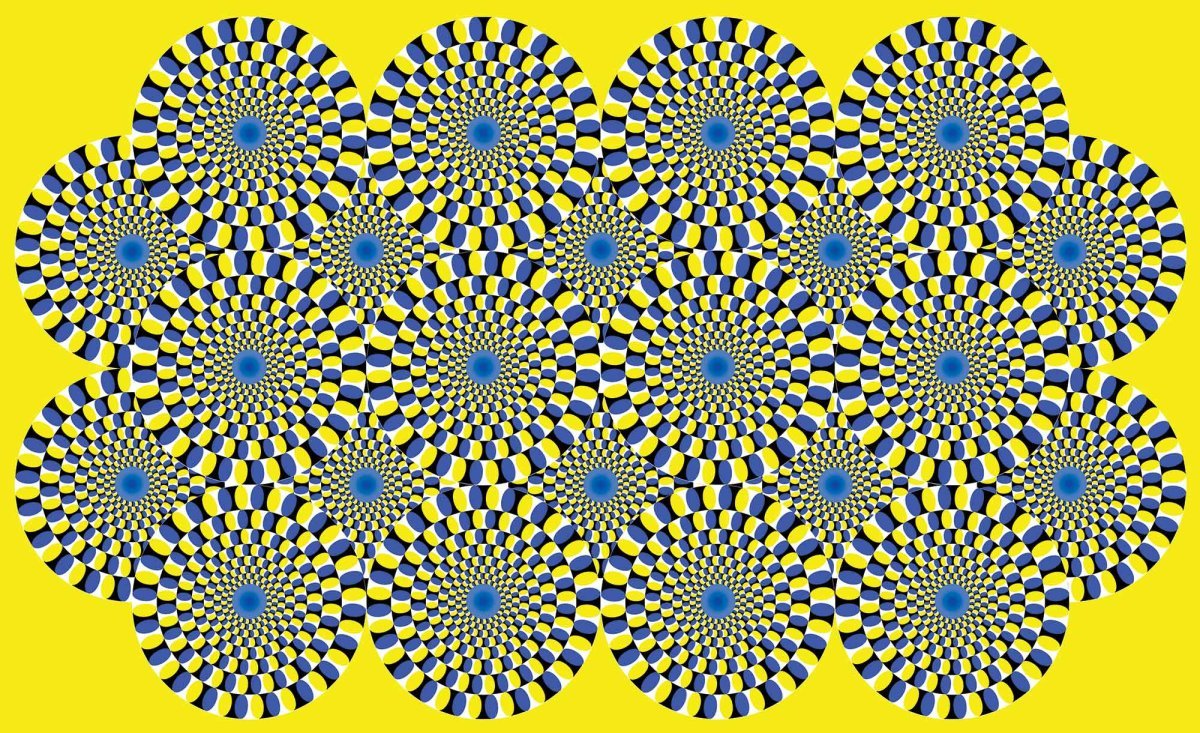 Оптическая иллюзия для печати