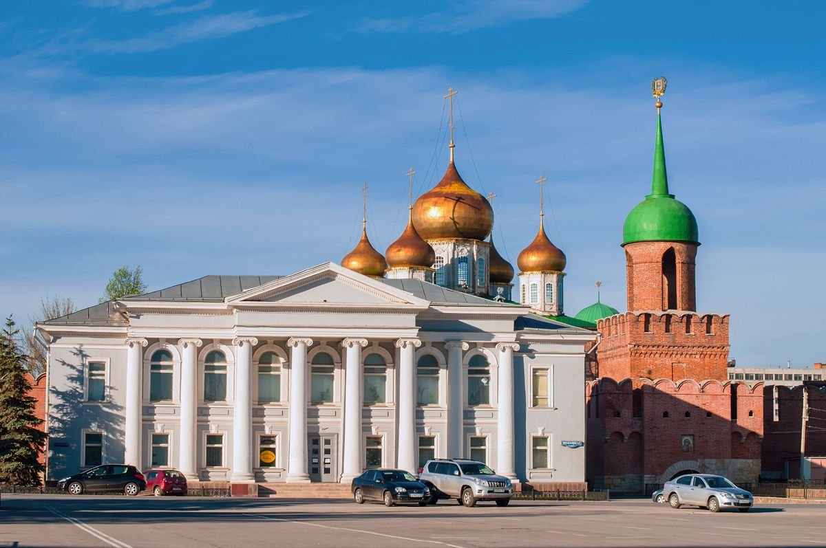 Тула Кремль с высоты