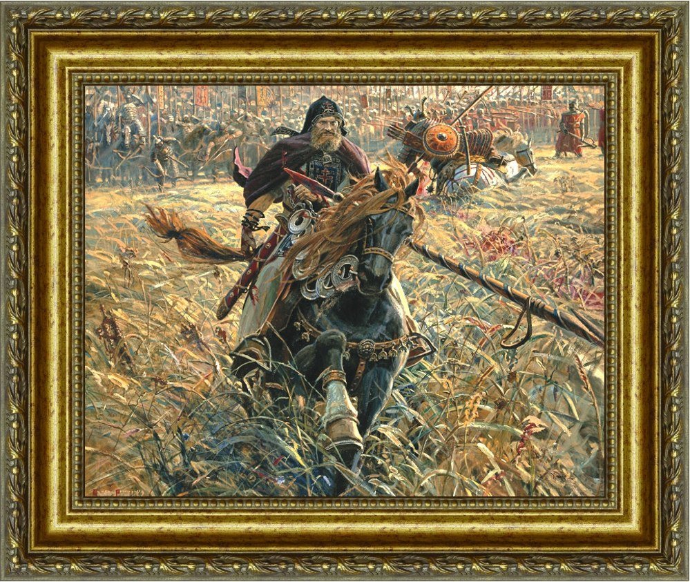 Челубей борется с пересветом прикол