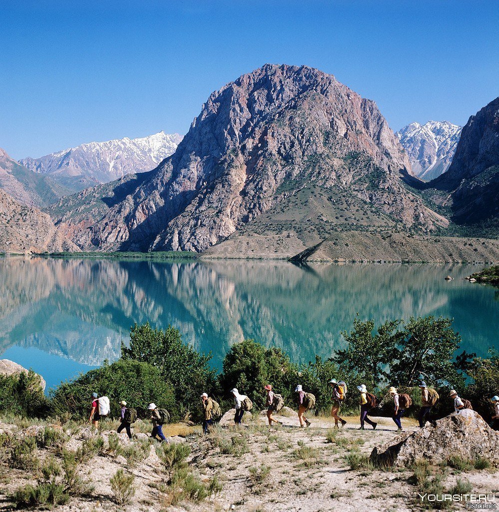 Фанские горы озеро Искандеркуль