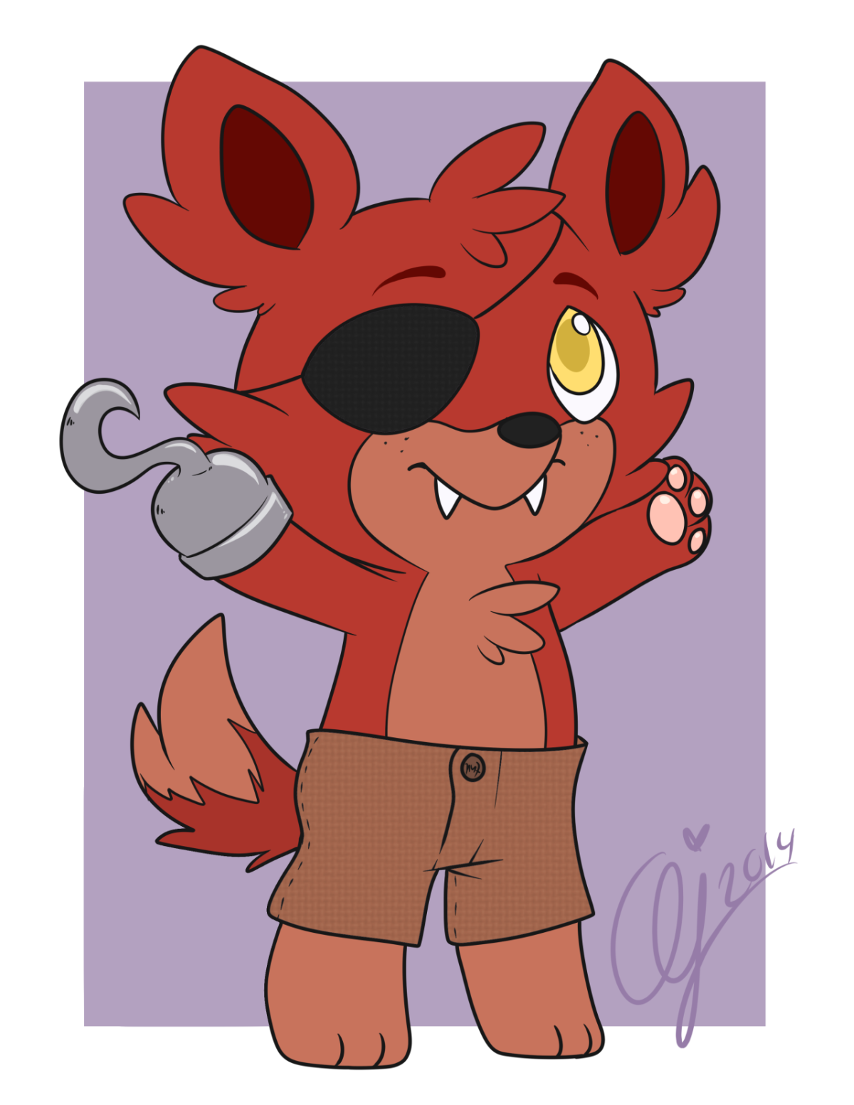 Фокси ФНАФ 1