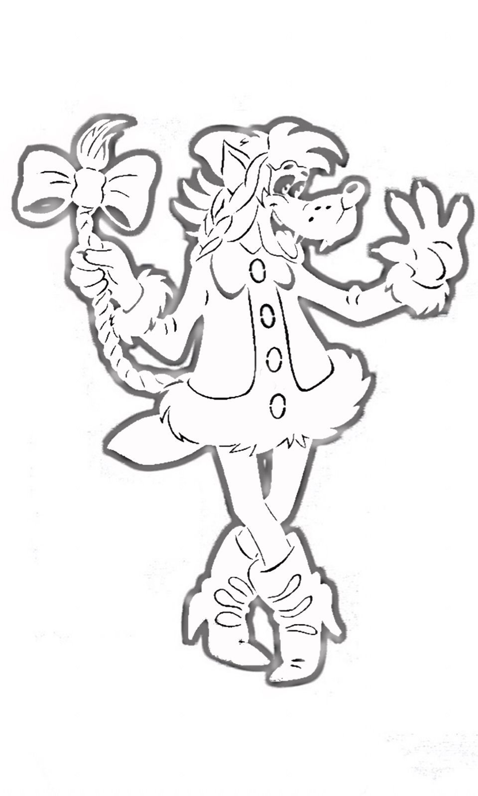 Сказочные трафареты на новый год