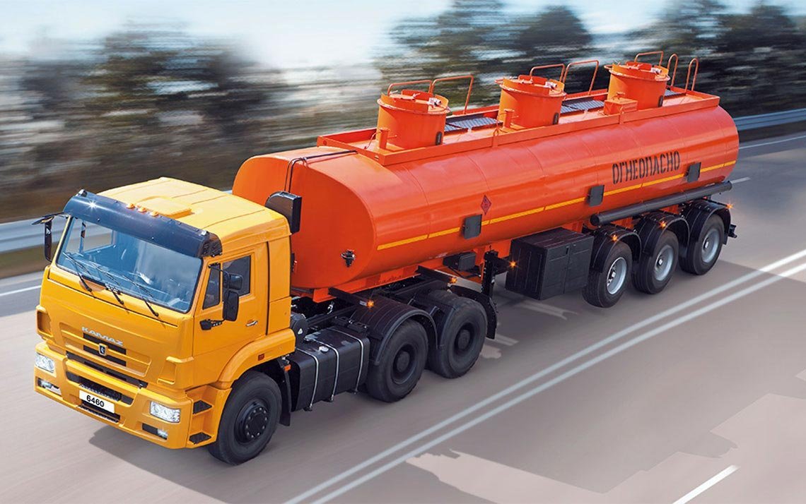 КАМАЗ 6460 бензовоз